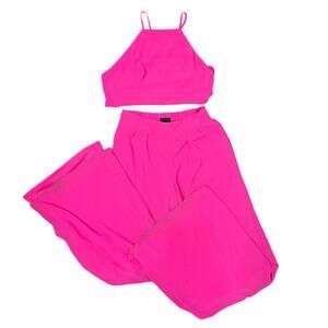 Miss Avenue Women’s Small Pink 2pc Set Top & Bottom, Stained